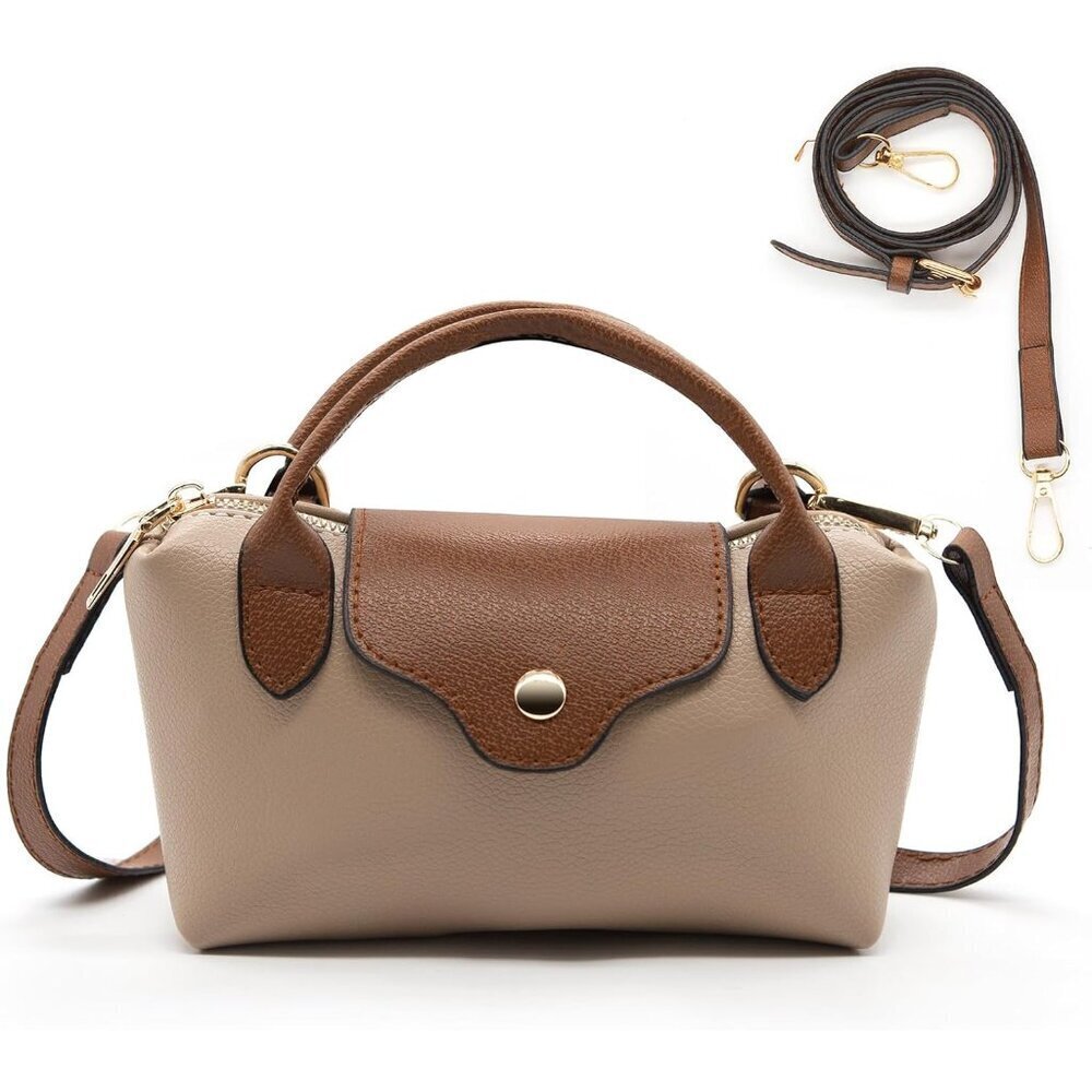 Mini Crossbody Bag Women Vegan Leather Small Shoulder Purse Tote Hobo